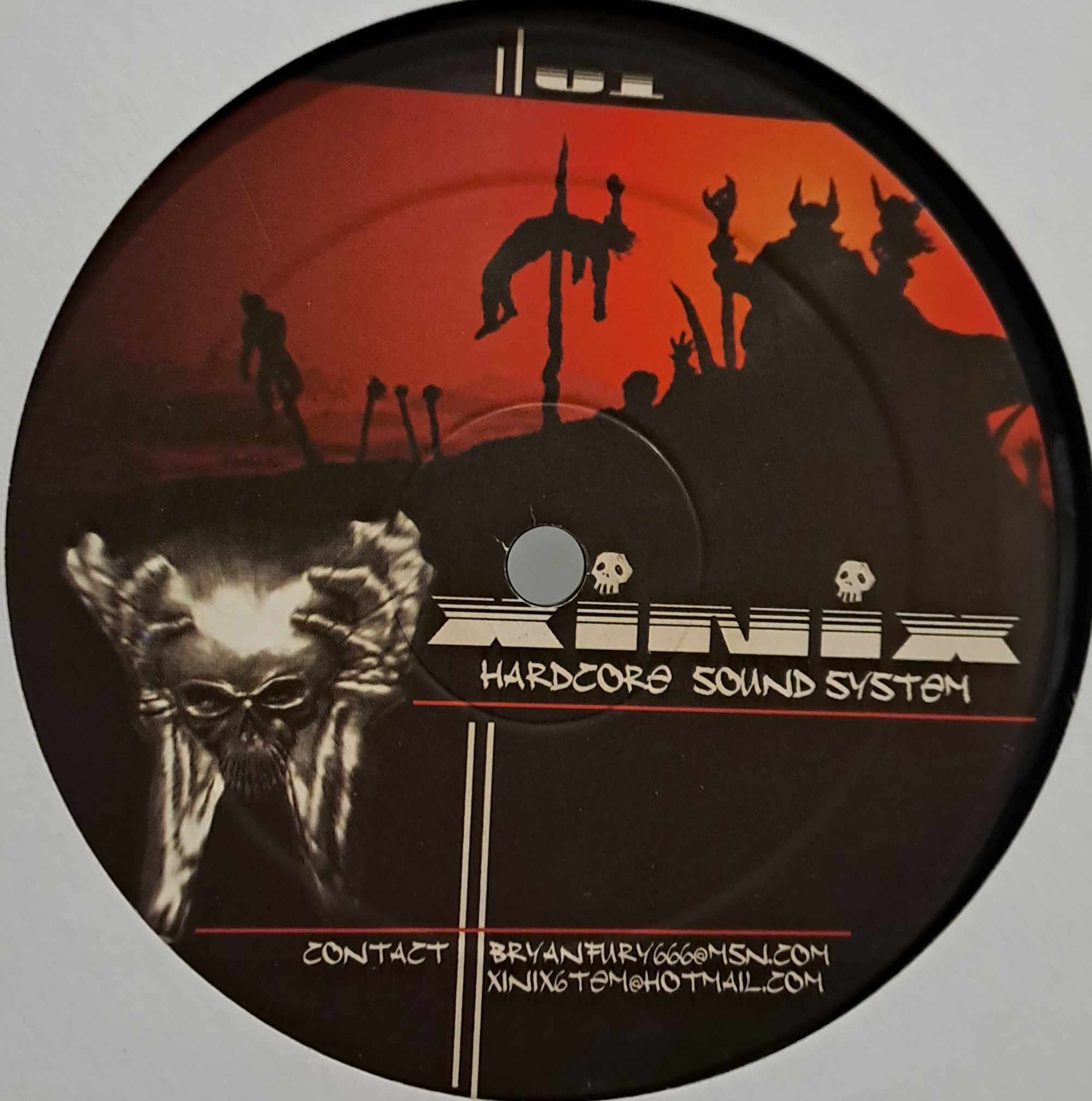 Xinix 01 - vinyle hardcore